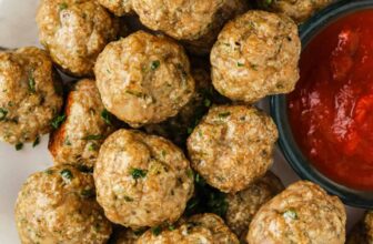 Juicy Rooster Meatballs – Spend With Pennies