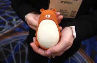 Moonbuddy is an lovable guided respiratory machine that’ll assist your child wind down