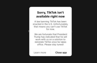 TikTok is now not obtainable within the US