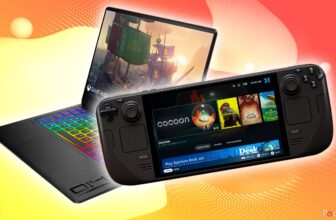 Handheld vs. laptop computer for moveable PC gaming