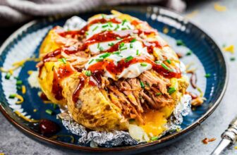 Pulled Pork Loaded Potato – The Keep At House Chef