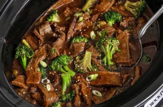 Gradual Cooker Beef and Broccoli