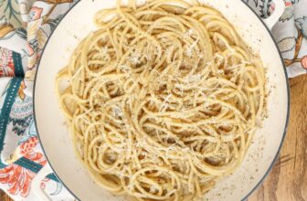 Parmesan Pepper Pasta – Barefeet within the Kitchen