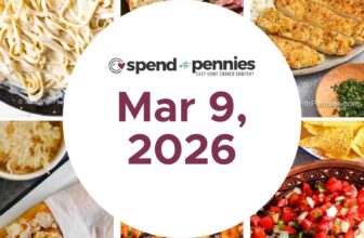 Weekly Meal Plan Mar 9, 2026