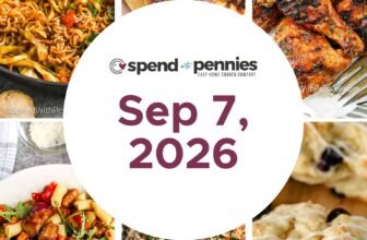 Weekly Meal Plan Sep 7, 2026